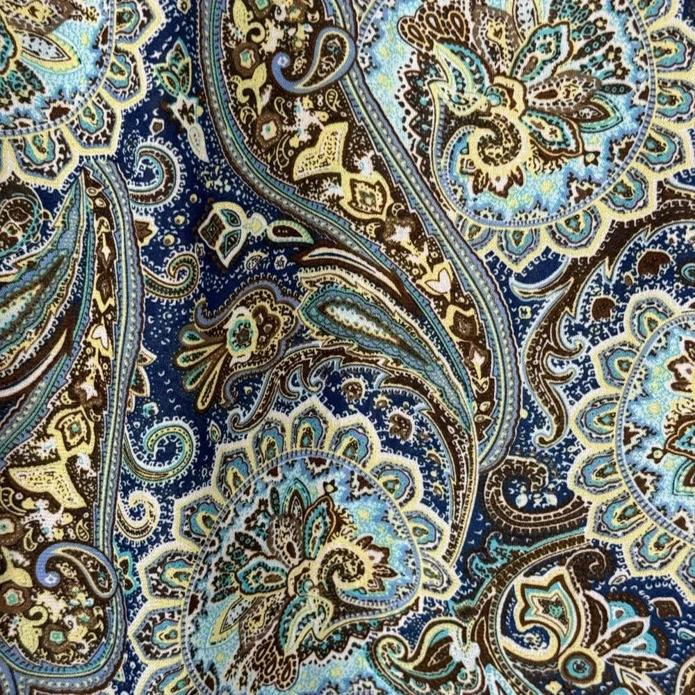 Paisley Print Women's Flowy Top - Picture 6 of 6